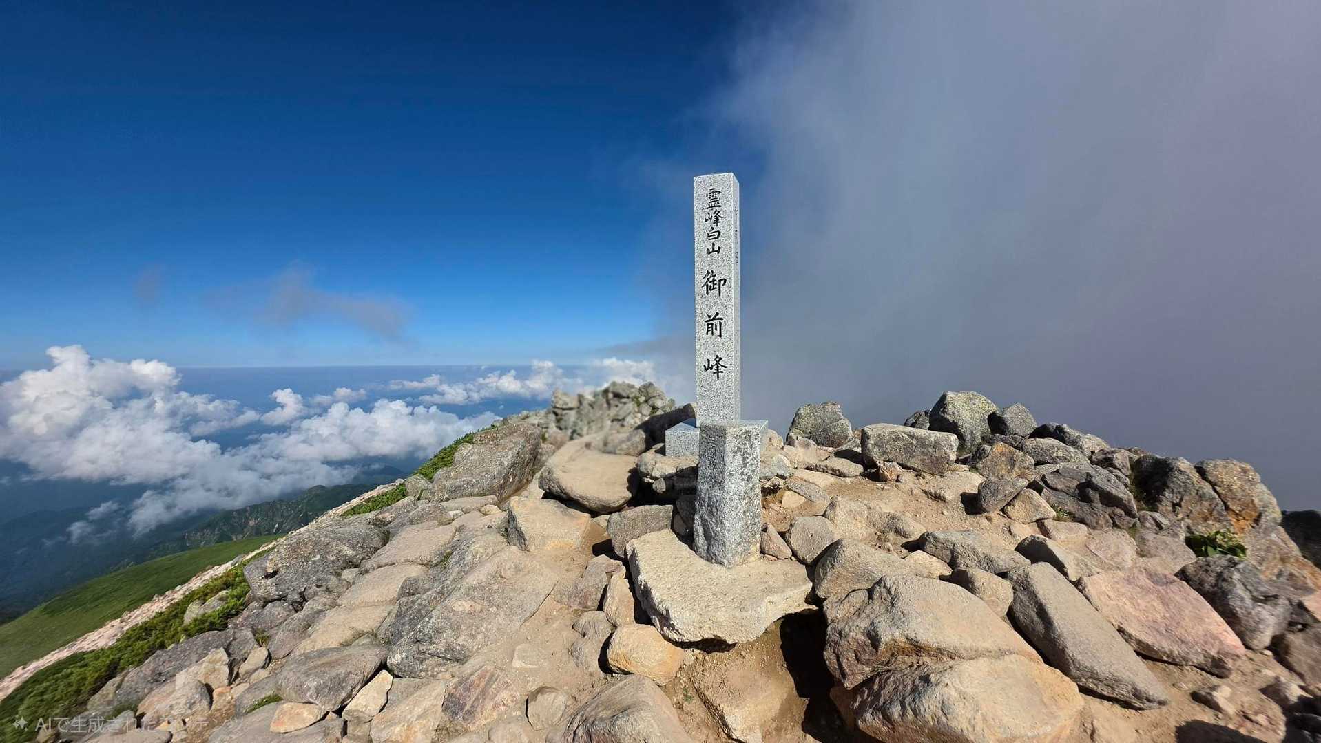 砂防新道コース | 夏には高山植物が咲き乱れる、信仰の歴史を宿す美しき霊山への写真