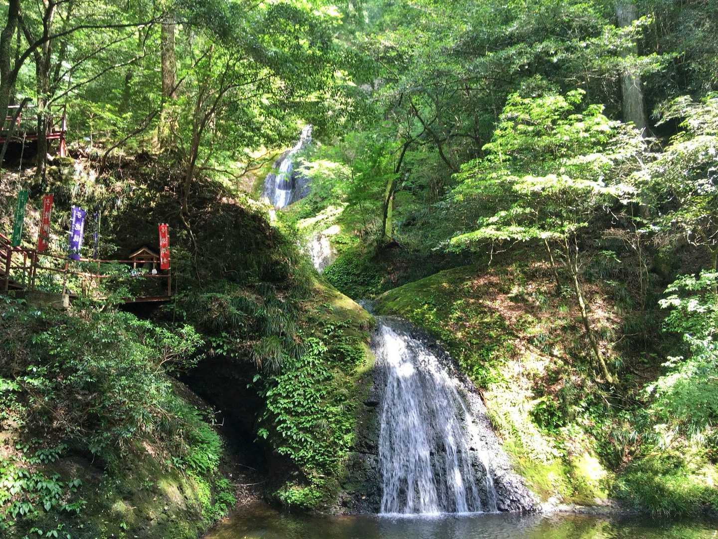 阿寺の七滝駐車場発着｜阿寺の七滝往復コースの写真
