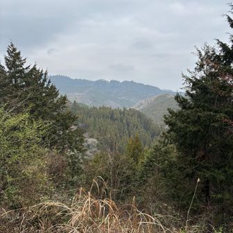 草戸峠からの眺望