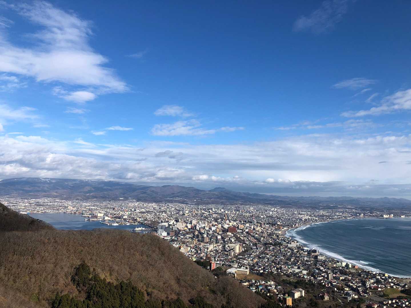 牛の背山から綺麗に見渡せます👀