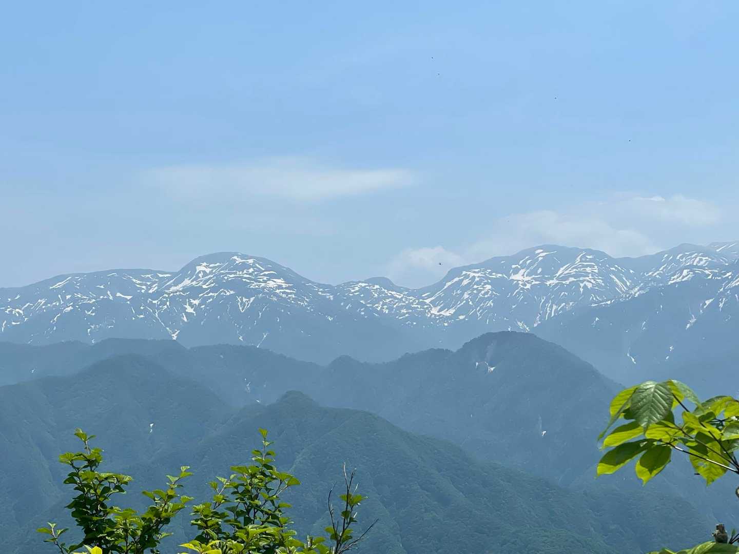 朝日岳、雪倉岳、いつかは行きたい😍