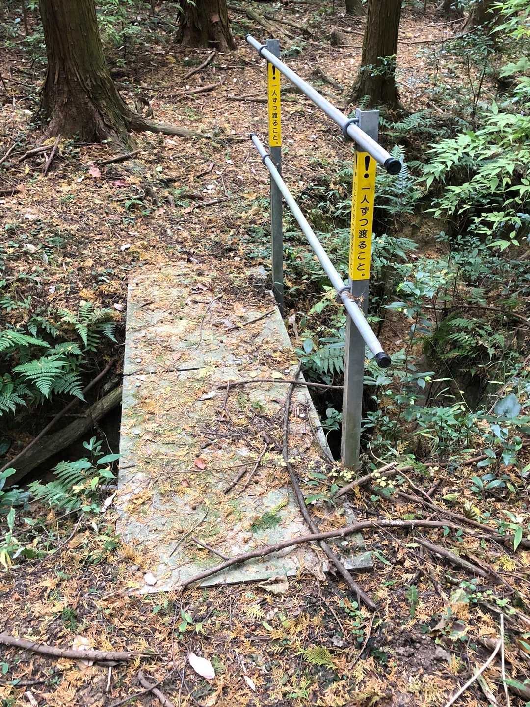 大谷山・馬頭岳尾根コース登山口-大谷山 往復コースの写真