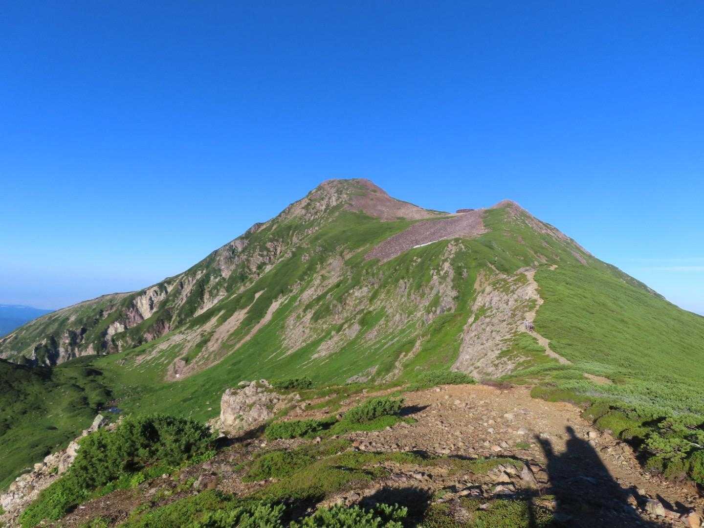 笠ヶ岳・双六岳・わさび平 登山道入口-笠新道登山口-笠ヶ岳 周回コースの写真