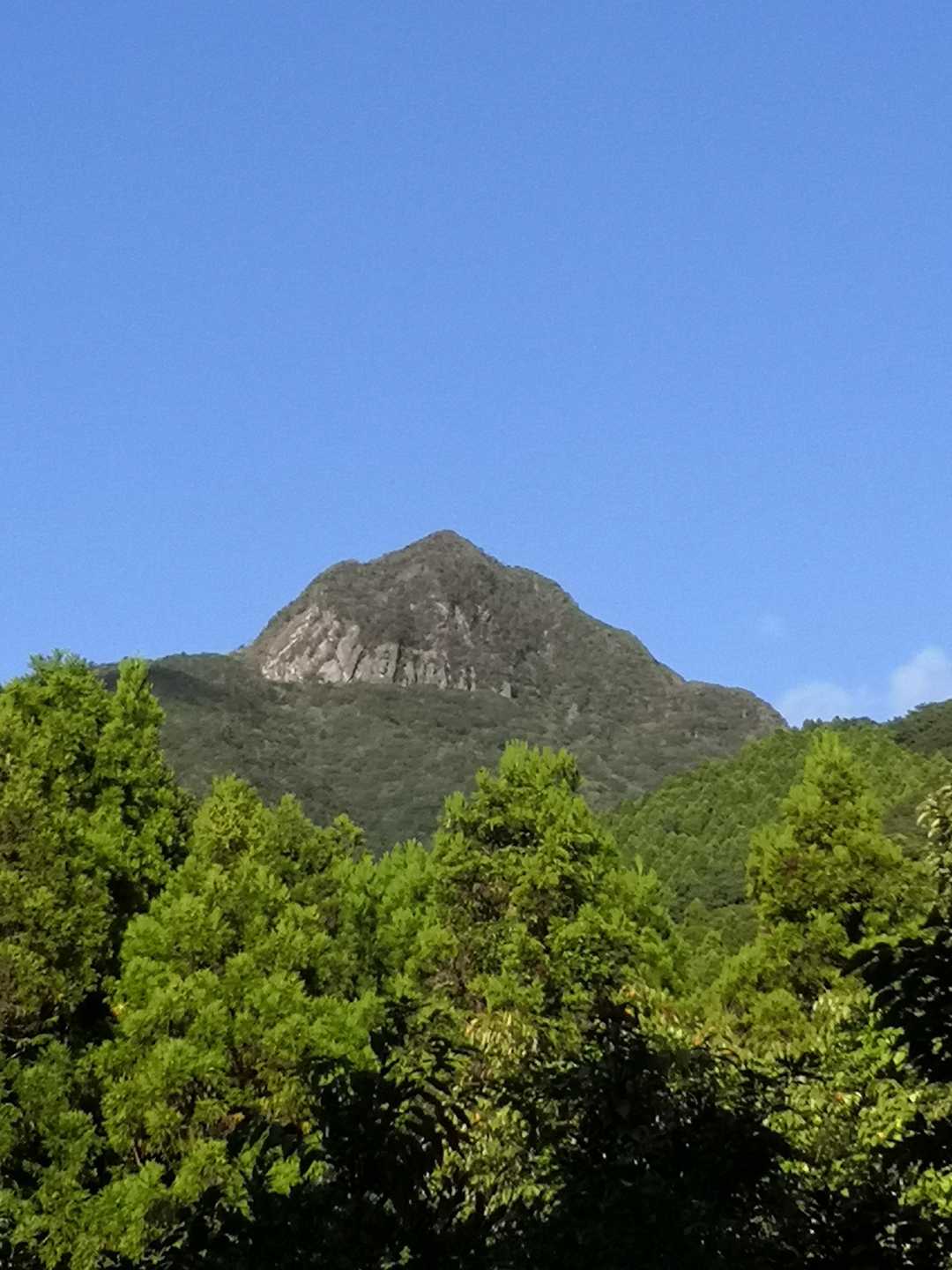 下山後の経ヶ岳
