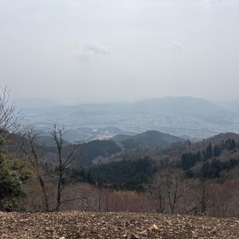 見晴らしはいいけどめっちゃ霞んでる😭