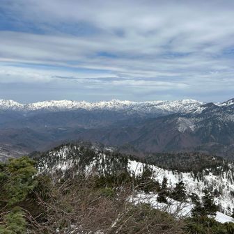 逆から越後駒ヶ岳