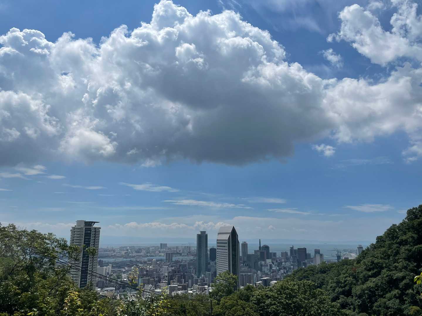 新神戸駅-滝山城跡登山口 往復コースの写真