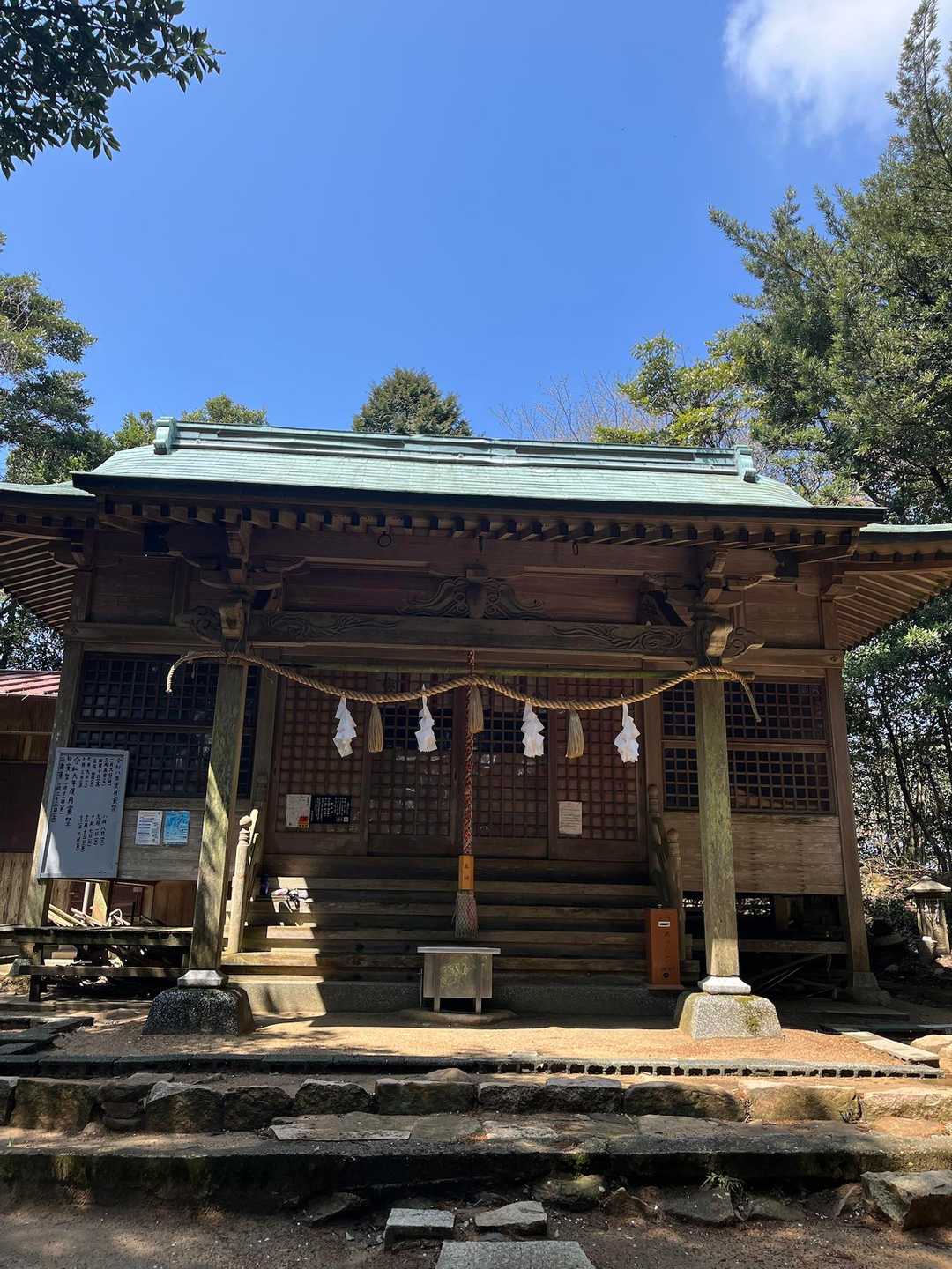 毘沙門天が安置されてる四王司神社⛩️