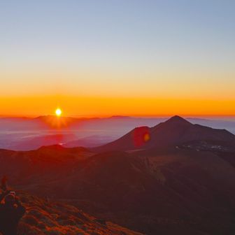 2025年初日の出🌄 韓国岳（霧島山）・大浪池 / 春一番007さんの霧島山