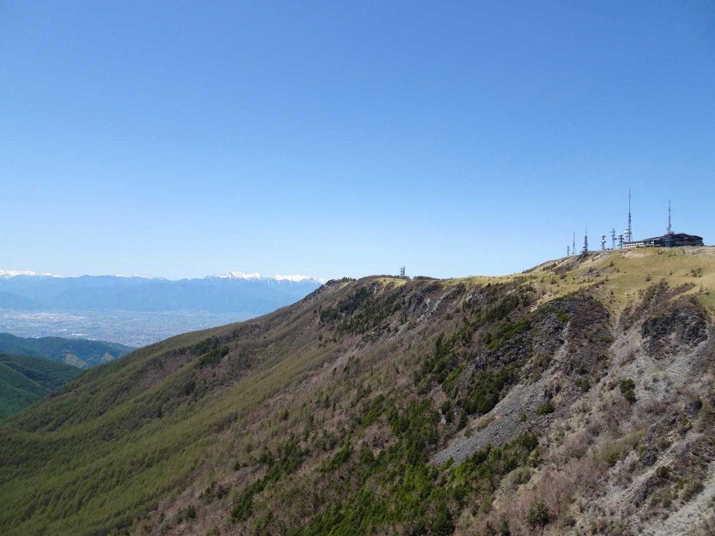 快晴です