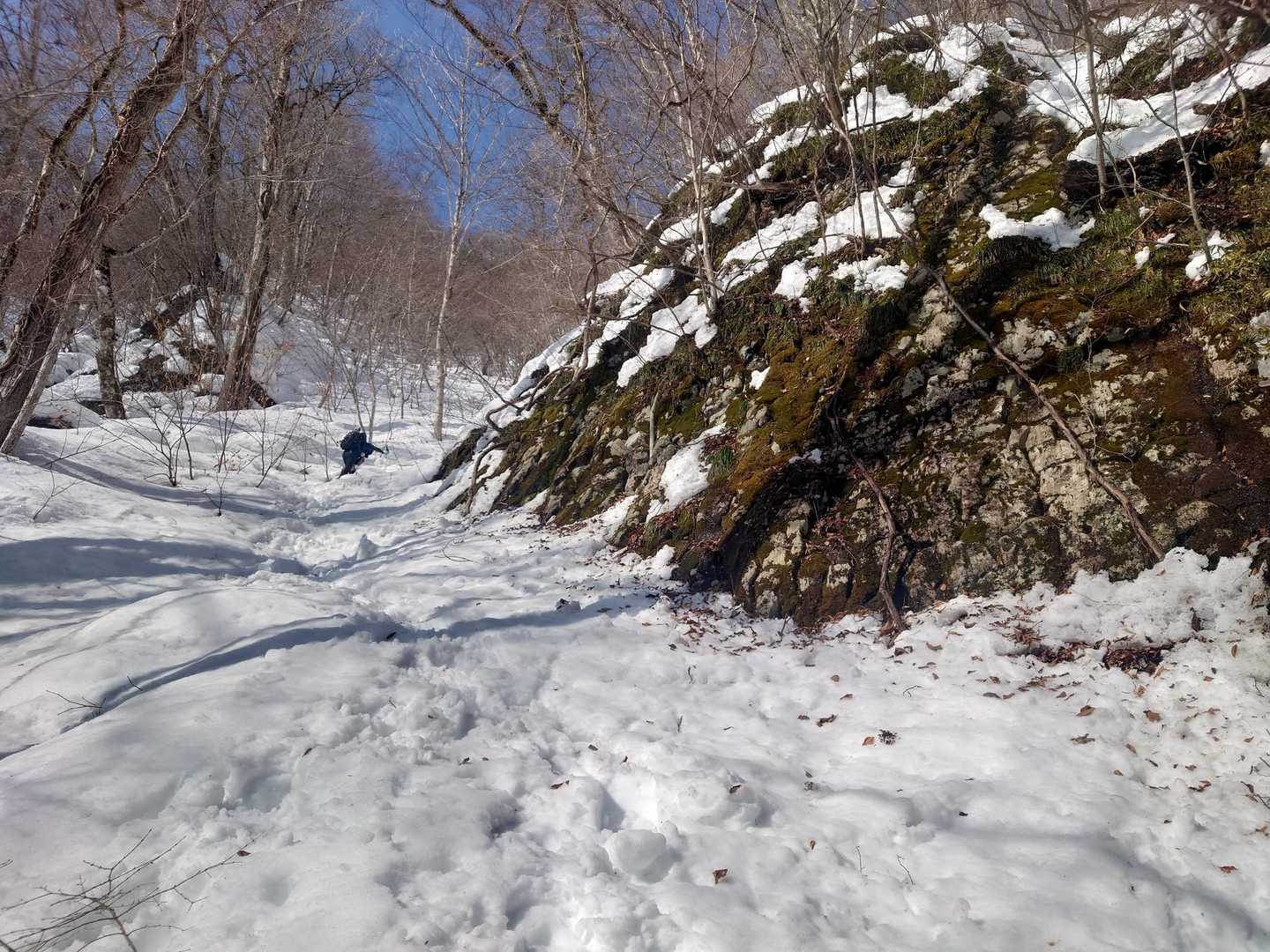 この辺から急登
気温が上がりズボズボ