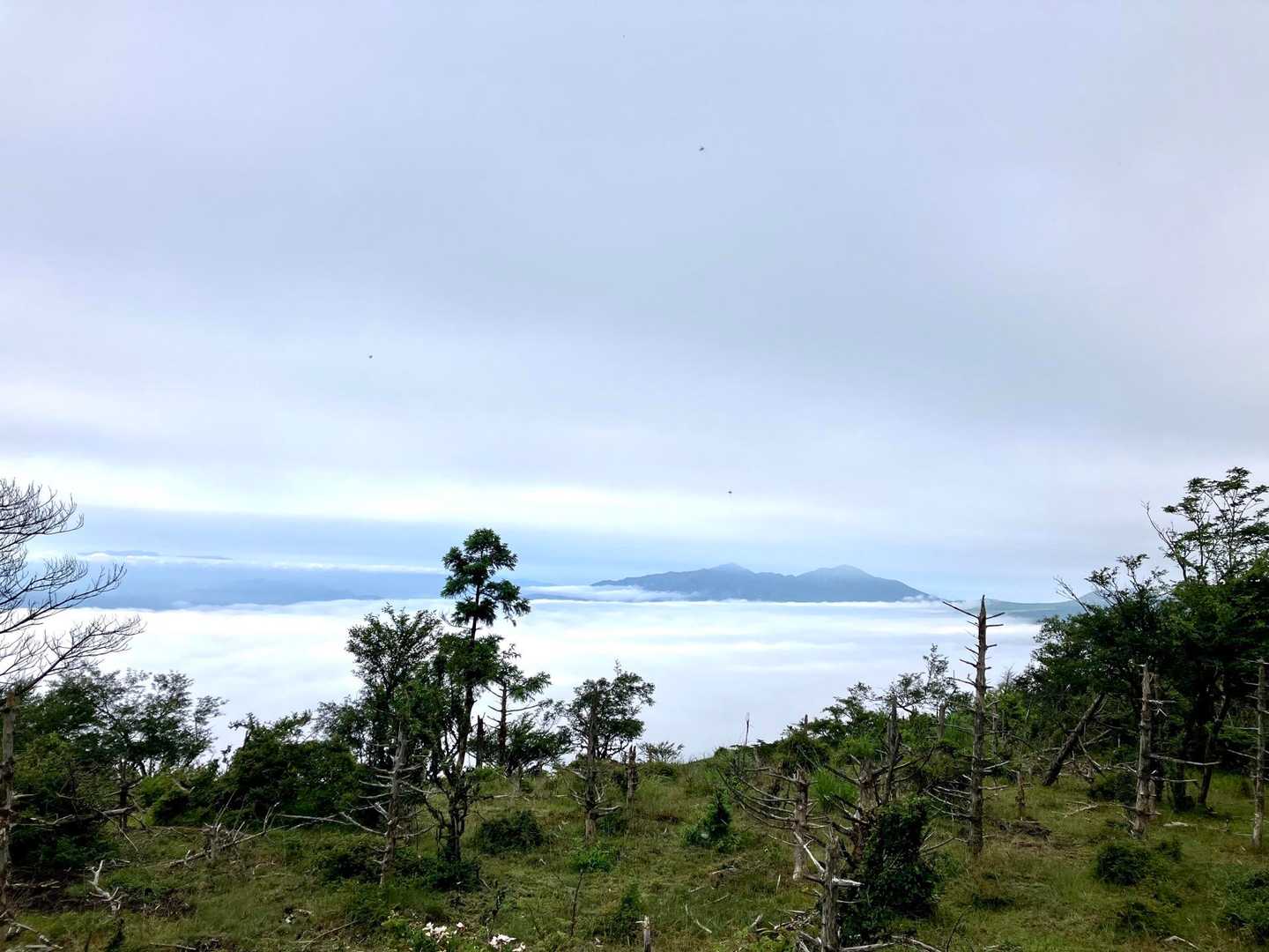 位牌岳、越前岳方面