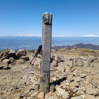 地蔵岳頂上
