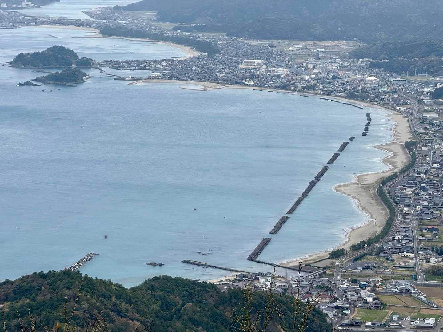 展望台まで戻って来てティータイム☕️