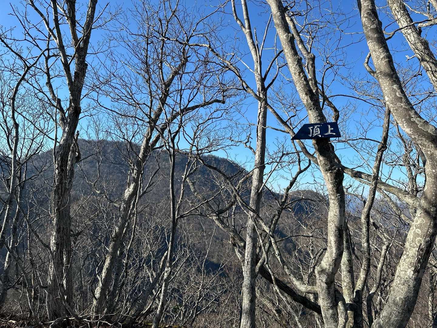 兜峰 往復コースの写真