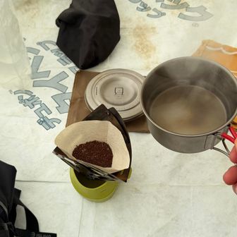 朝はテント内-3度まで冷えた