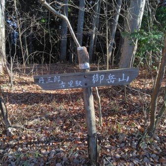 丹三郎へ降りるてもあるが、今日は鳩ノ巣方面へ（初）