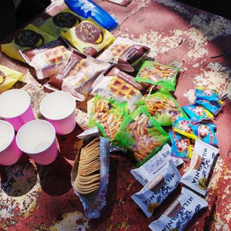 おやつタイム！
お話もたくさんして、まったりとした時間を過ごしました