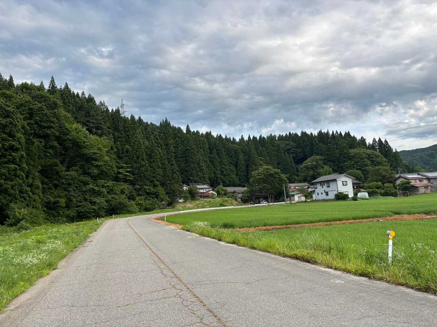駐車場に停めて、いざ出発！
小学校以来の朴坂山登山なので30年以上ぶりです！