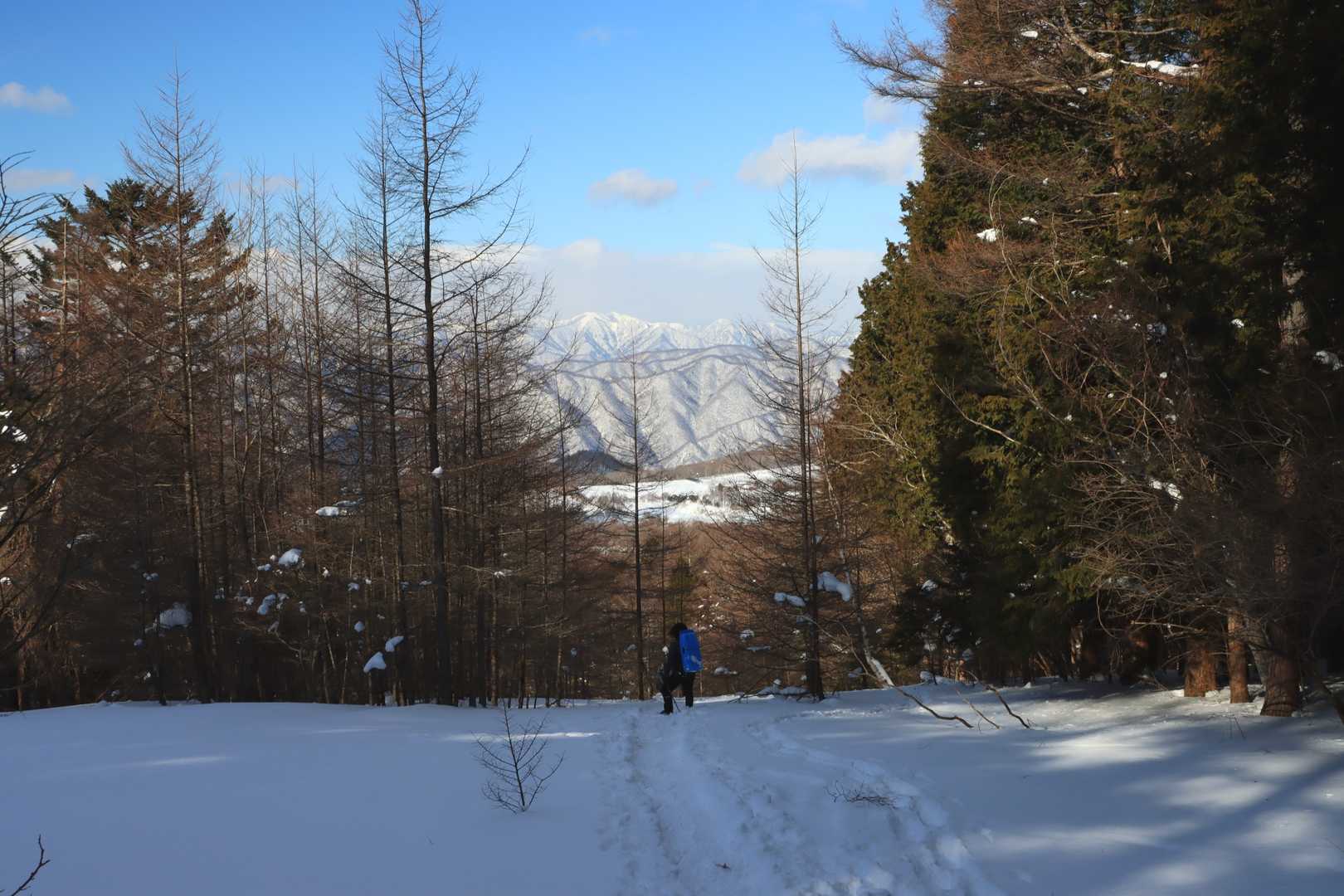 鶏頂山 往復コースの写真