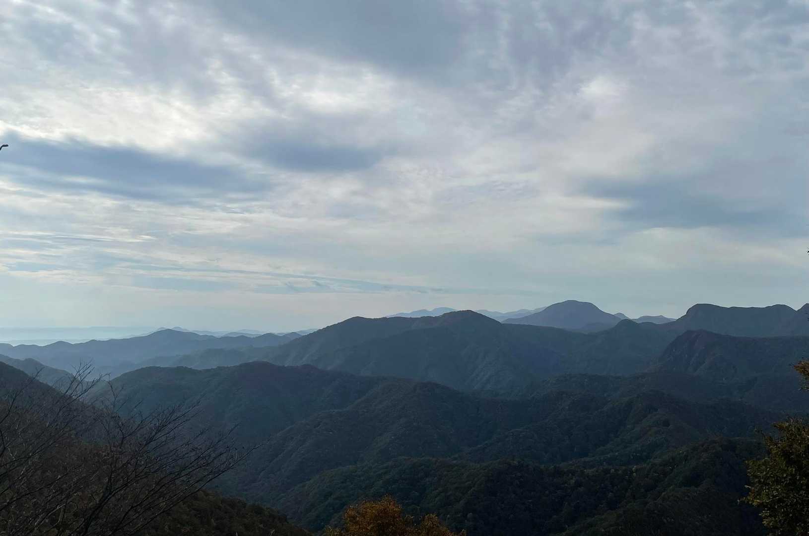 途中の眺望
あれは大東岳では⭐︎🫡
