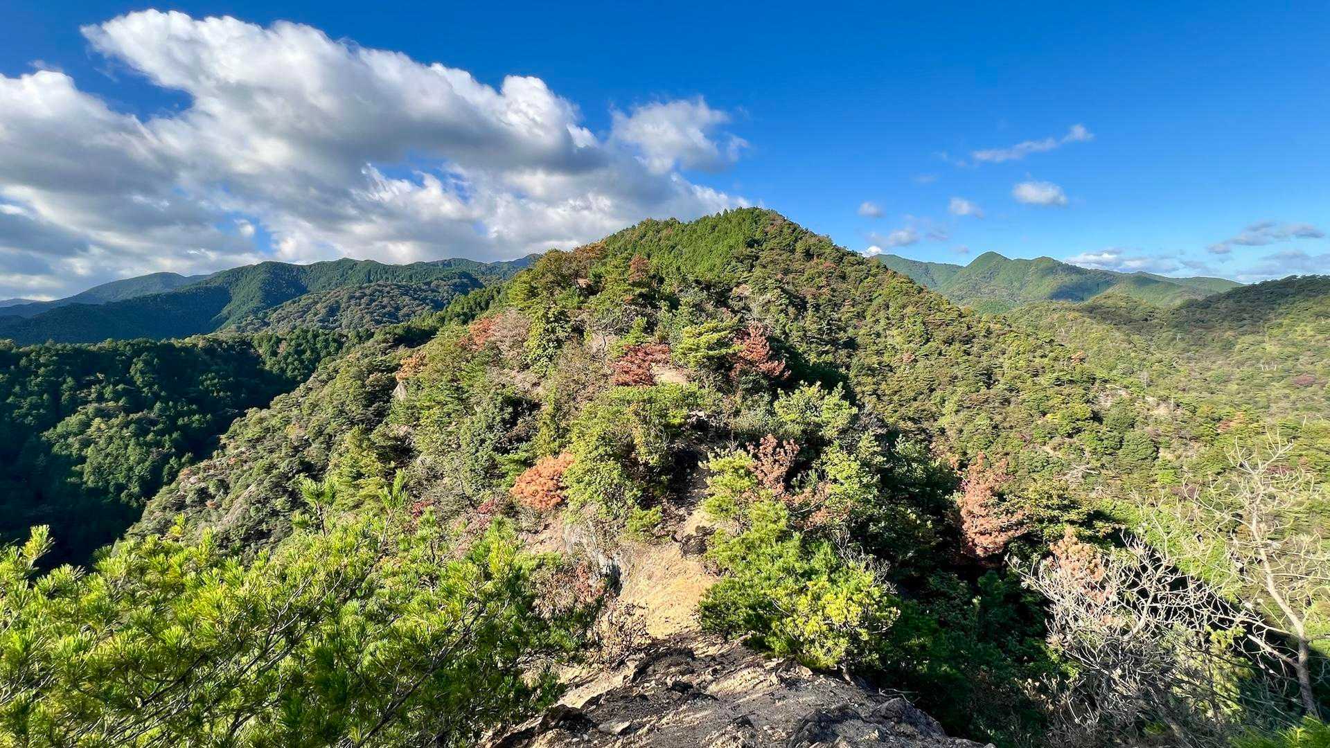 大黒山-竜門山登山口 周回コースの写真