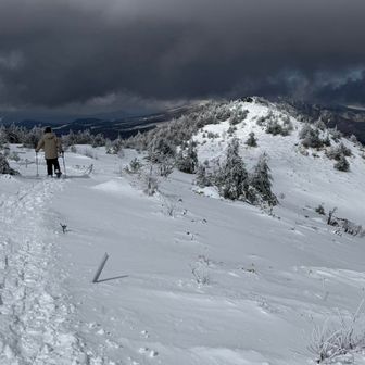湯の丸山北峰へ