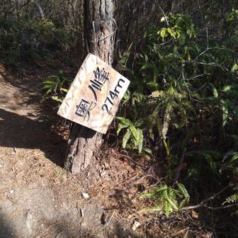 十三座目、奥の峰