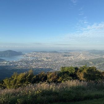 防府市内見渡せる。