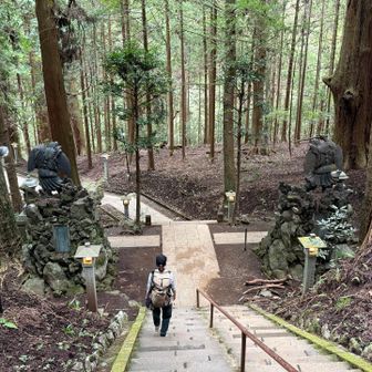 周回コースのゴールは大雄山最乗寺