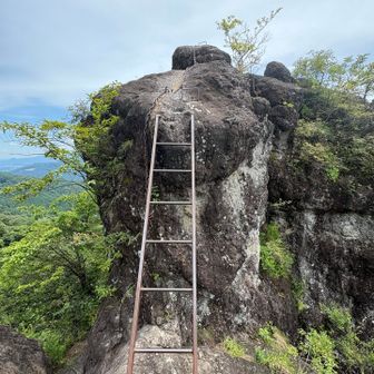 轟岩のてっぺん