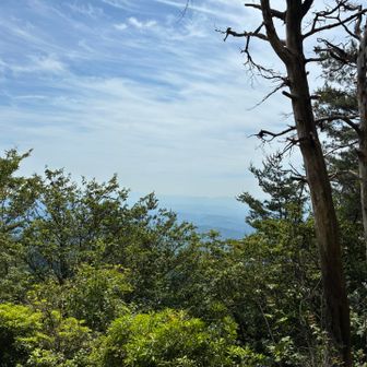 山並みが綺麗です
