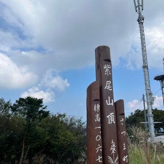 山頂到着⛰️
三角点なし！