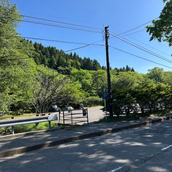 駐車場はガラガラです。
数週間後には路駐であふれるようになるのかな
