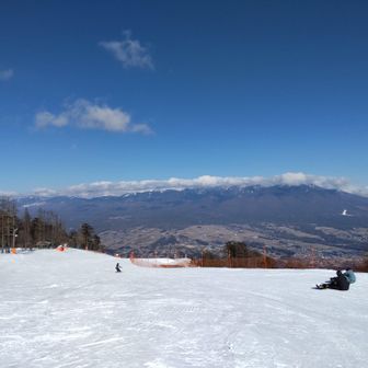 ゴンドラ山頂駅に戻って来ました。八ヶ岳連峰の雲は切れることはありませんでしたが絶景です。
　今日も無事の山行でした。最後までお読み下さりありがとうございました。