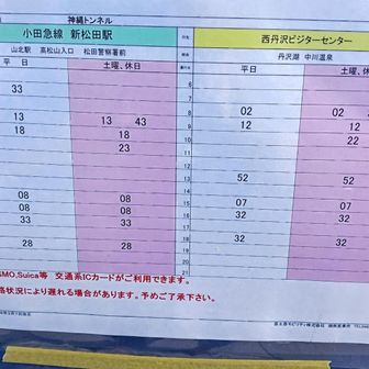 バスの時刻にも余裕をもって間に合いました😺。
ここまで時間が気になって、ザックから予備の水分を出すこともなく、黙々と歩いていたので、喉がカラカラ🥵。
ナルゲンボトルに移しかえて慌てて水分補給したら、危うく溺れるところでした🙀。
やっぱりお山は常に危険と隣り合わせだぜ😼。