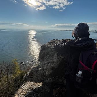 小赤壁公園の手前の絶景スポット🙌