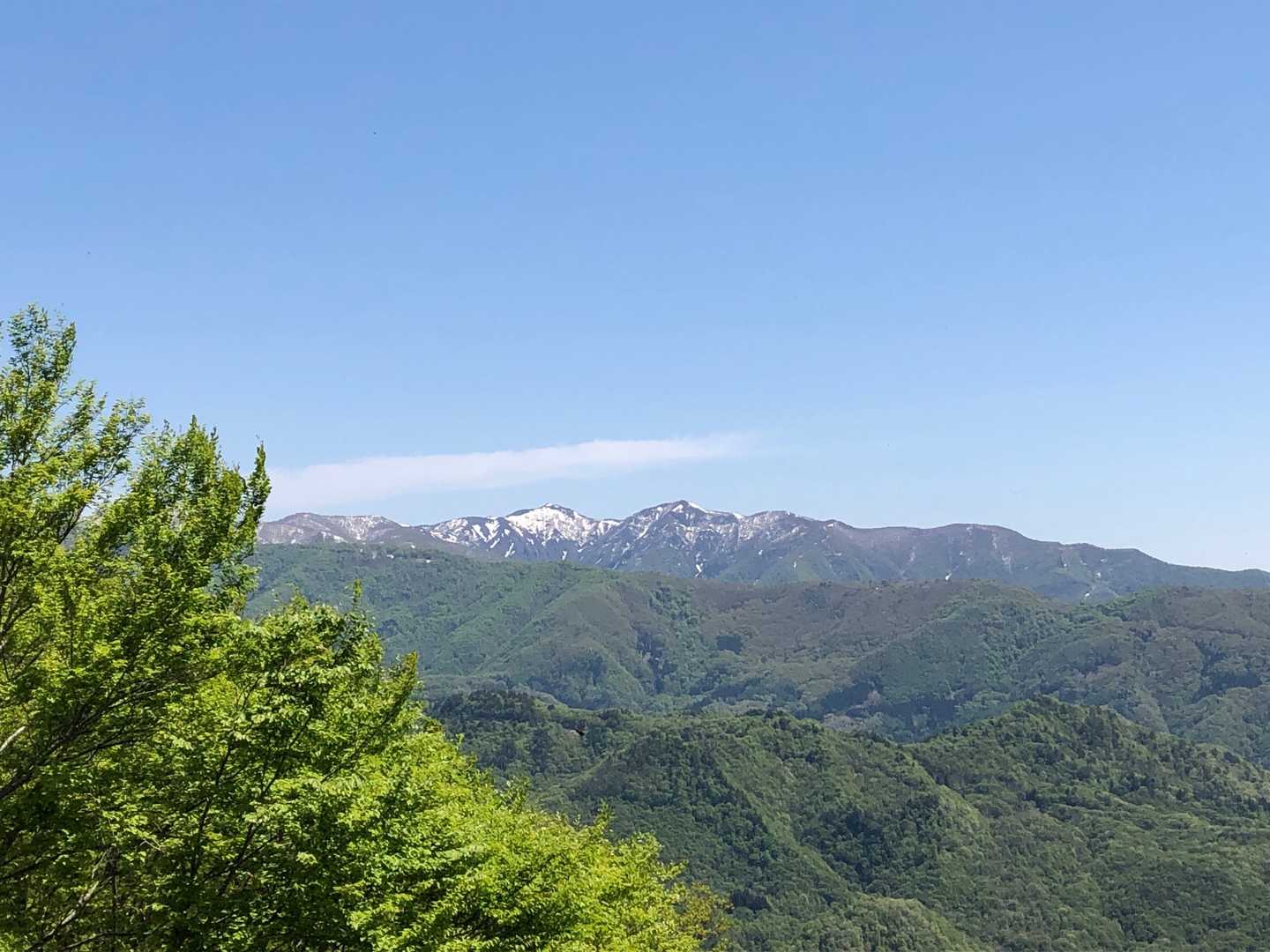 飯森山方面
