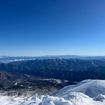 八ヶ岳、浅間山