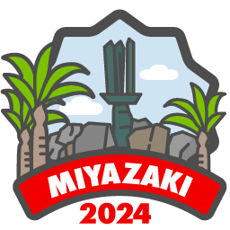 宮崎バッジ2024「高千穂峰」