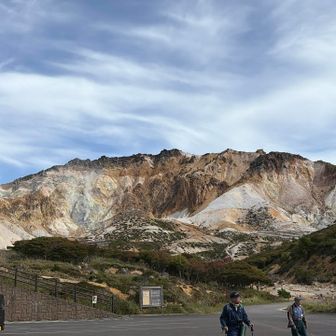火口原に戻り解散
丁度、山友も海向山から登山道展望台を経由そのまま尾根を上り449に出て展望台に下山して来たと‥はぁッ？膝🦵(半月板)は大丈夫なの？
すかさず同じく自分の膝🦵も問われる笑
さて、岬展望台だけでは物足り無さを感じていた原っぱはイタさんが西尾根を登った話しをし
「私も登った事が無いから下見に行こうかと思って」
「いいね、行くかー」と
出たよ！思いたったら吉日コンビ即決となる
ところが、それを聞いていた80歳過ぎの叔父様が「私を展望台まで案内してくれないか」と
展望台だけなら行く方向だからと🆗