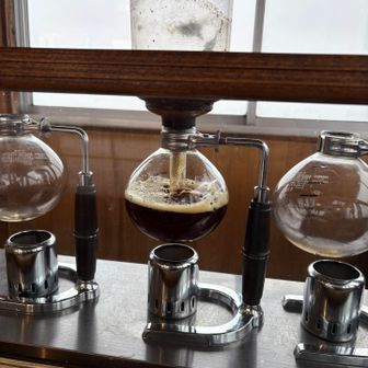 サイフォンコーヒー2杯飲みました