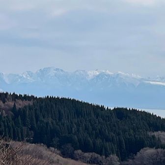 剱岳と立山@枡形山