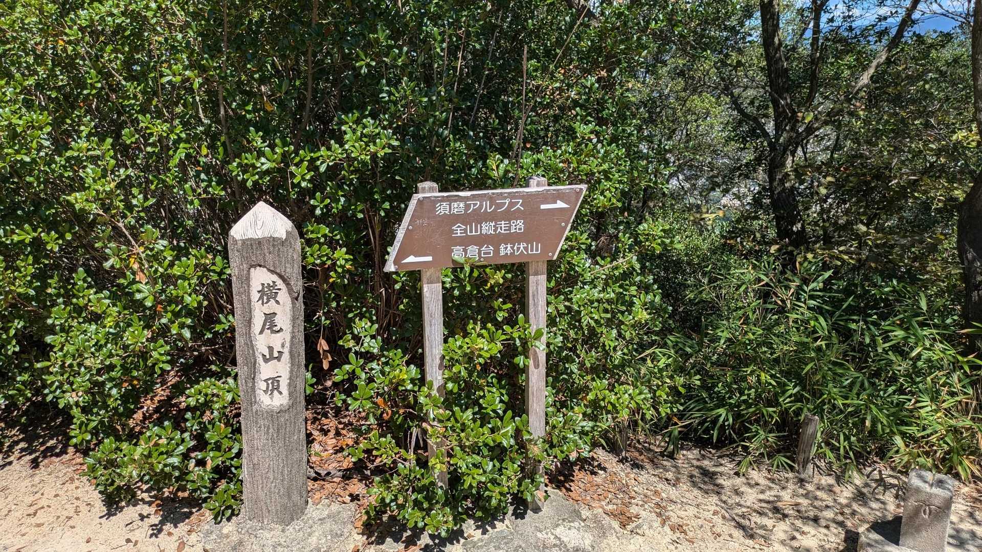 須磨浦公園駅-須磨浦公園駅-須磨浦公園駅前バス停-旗振山- 縦走コースの写真
