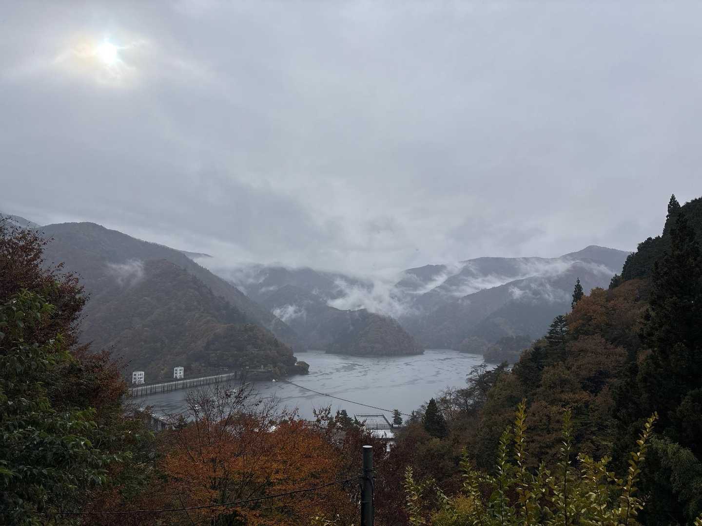 午前中は持つと思っていたけど、弱い雨☔