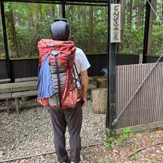 帰りは、全て　ザック持ってもらった。
だって、下山は足痛いかもしれんし🤭