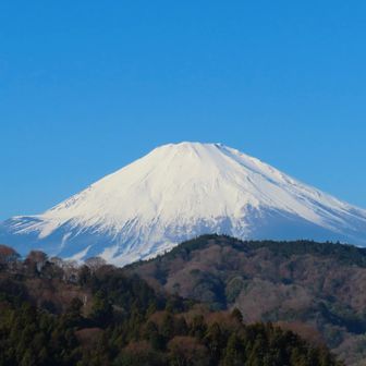 谷峨駅からの登りです🐾
暫く登ると富士山が見えました🎶
富士山はご機嫌です。