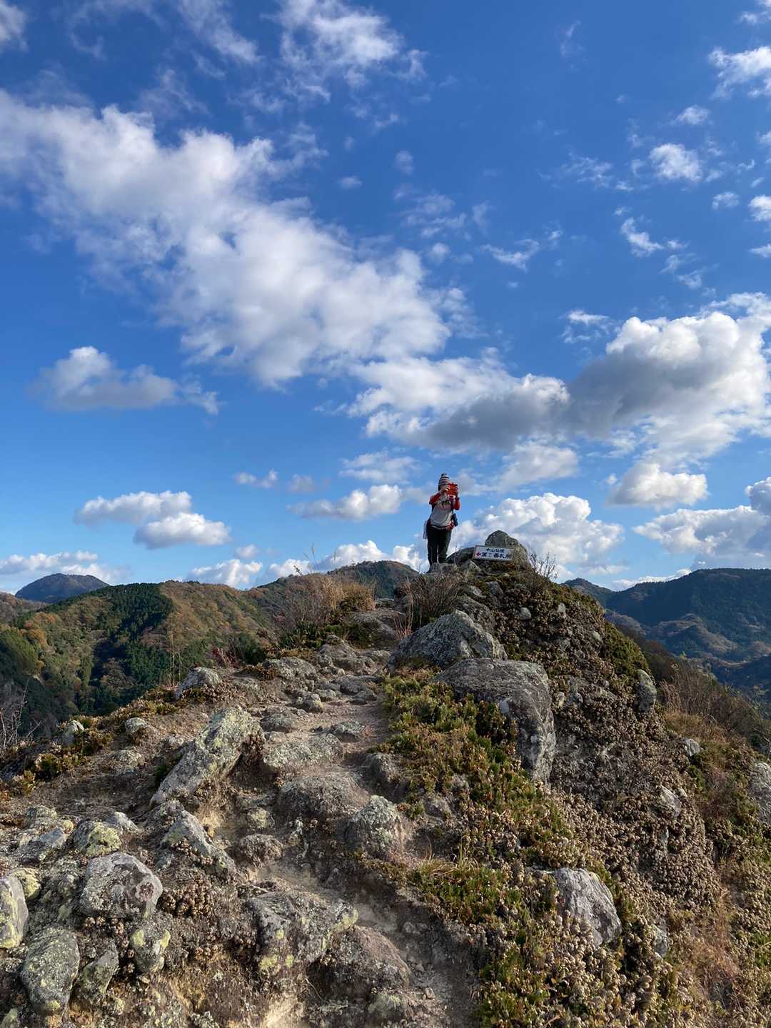 高城-中山仙境下山口 縦走コースの写真