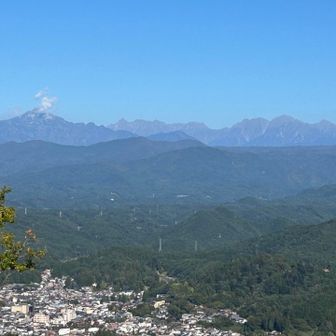 笠ヶ岳、槍ヶ岳、大キレット、穂高連峰 方面