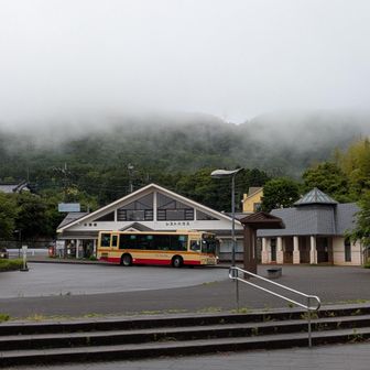 朝の大倉🚌
どんよりと曇っています☁